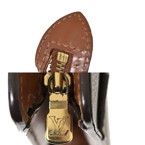 LOUIS VUITTON Pochette Homme Clutch Hand Bag Monogram Leather BN M51795 02HB680 - Picture 12 of 13